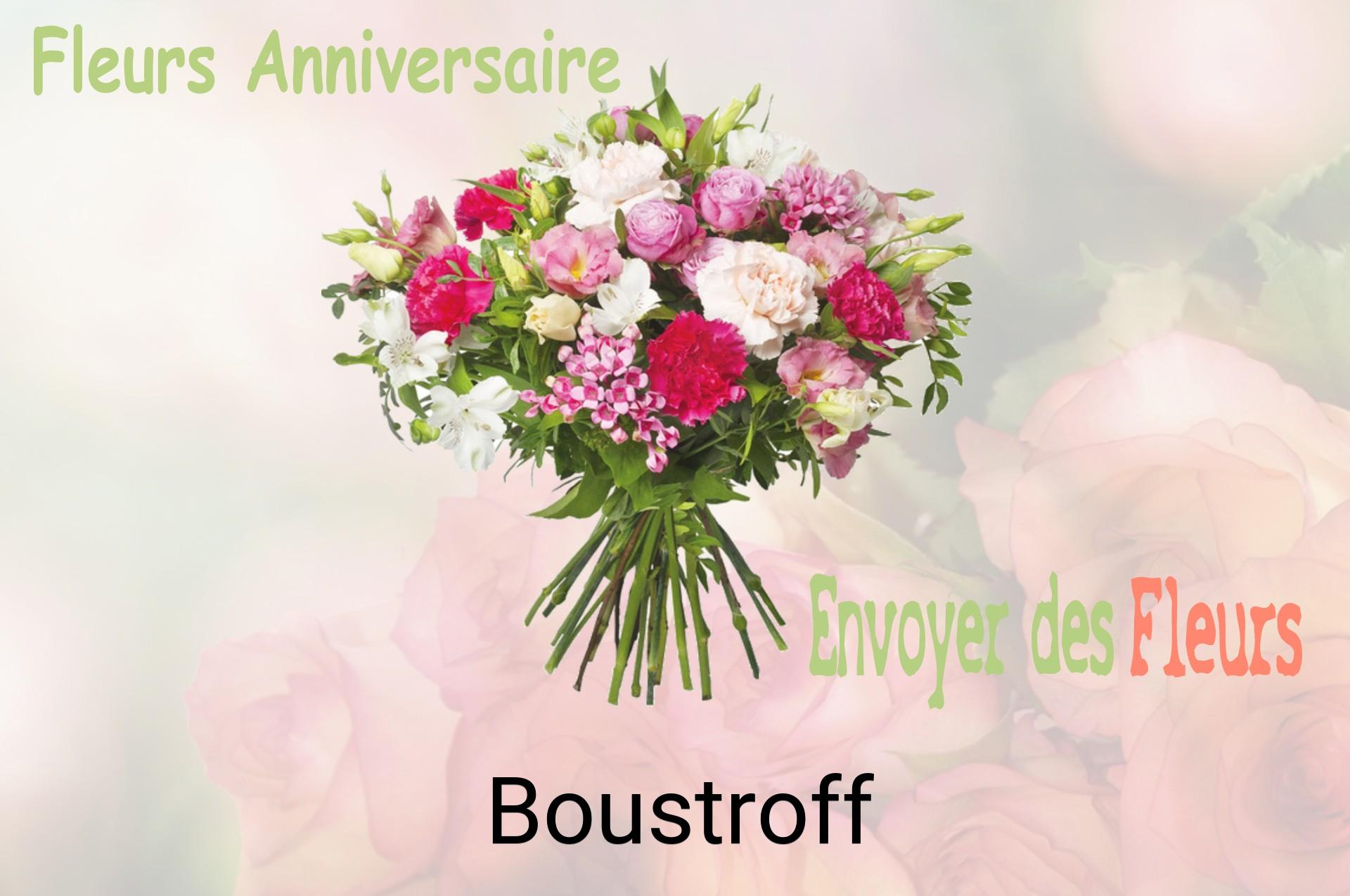 Bouquet de fleurs d’anniversaire livré à Boustroff