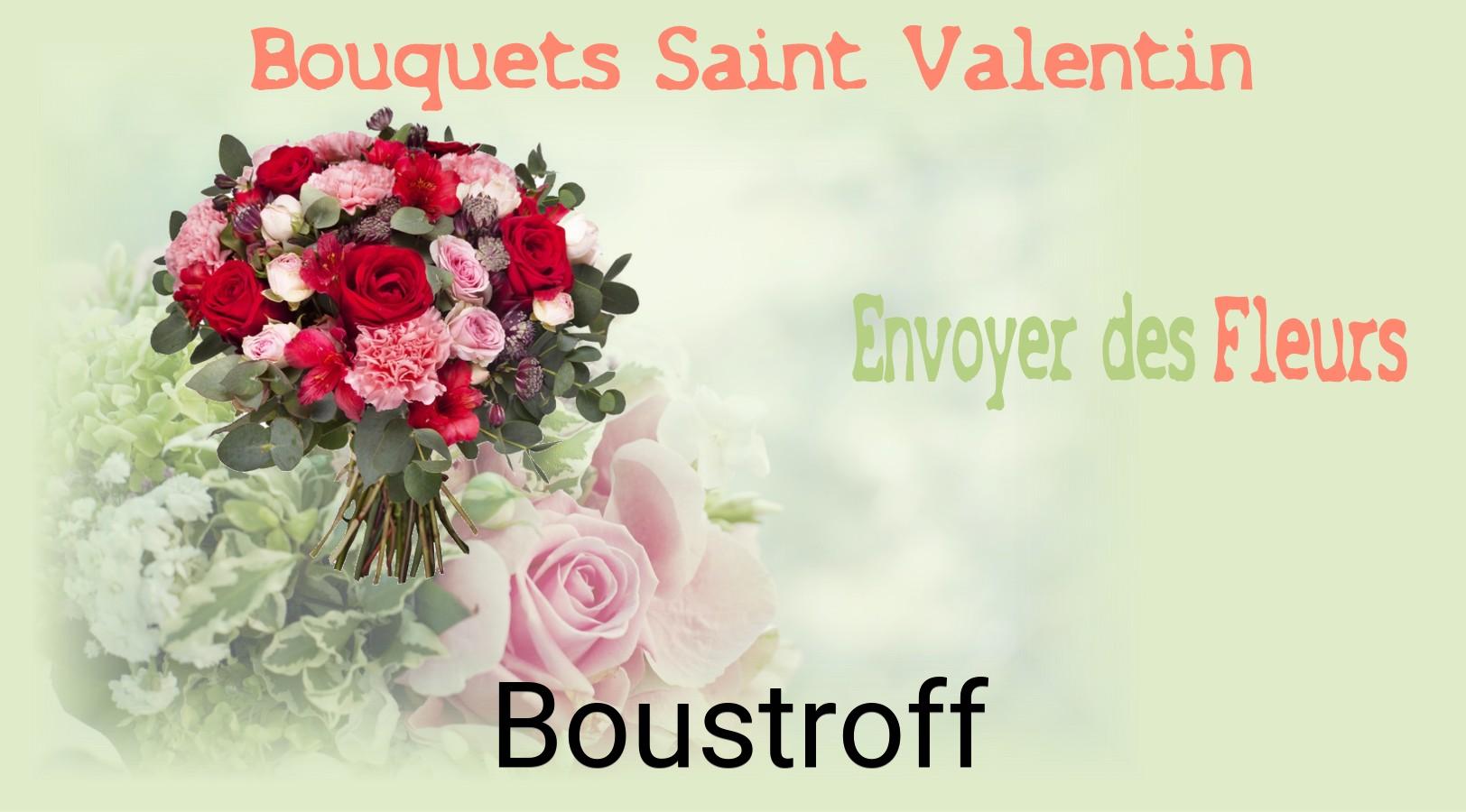 Roses de Saint-Valentin livrées à Boustroff